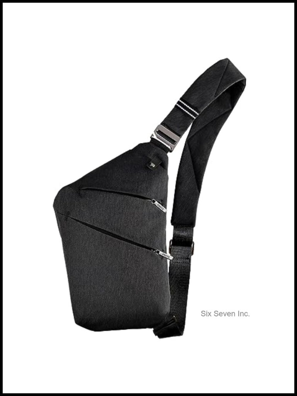 Nylon Canvas Sling Bag Anti-Theft Crossbody Shoulder Bag for Men Women